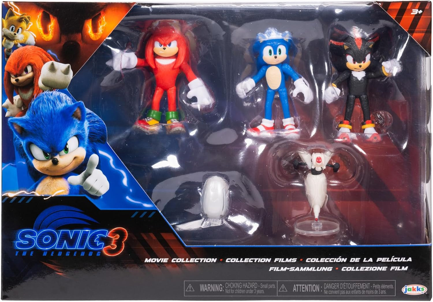 Sonic 3 Movie 6 Cm Actiefiguren Multipack Actiefiguren Naty Shop