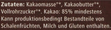 Bittere Grand Noir biologisch, 85%, 100g
