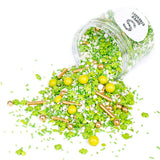 Super Streusel, Lucky Charms, Green Sugar Sprinkles, 90 gram Sprinkles Naty Shop 90 gram