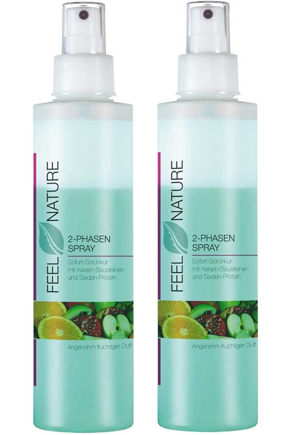 Set van 2: Feel Nature 2 Phase Care Spray 2 x 200 ml Ontwarrende producten Naty Shop Standaard titel