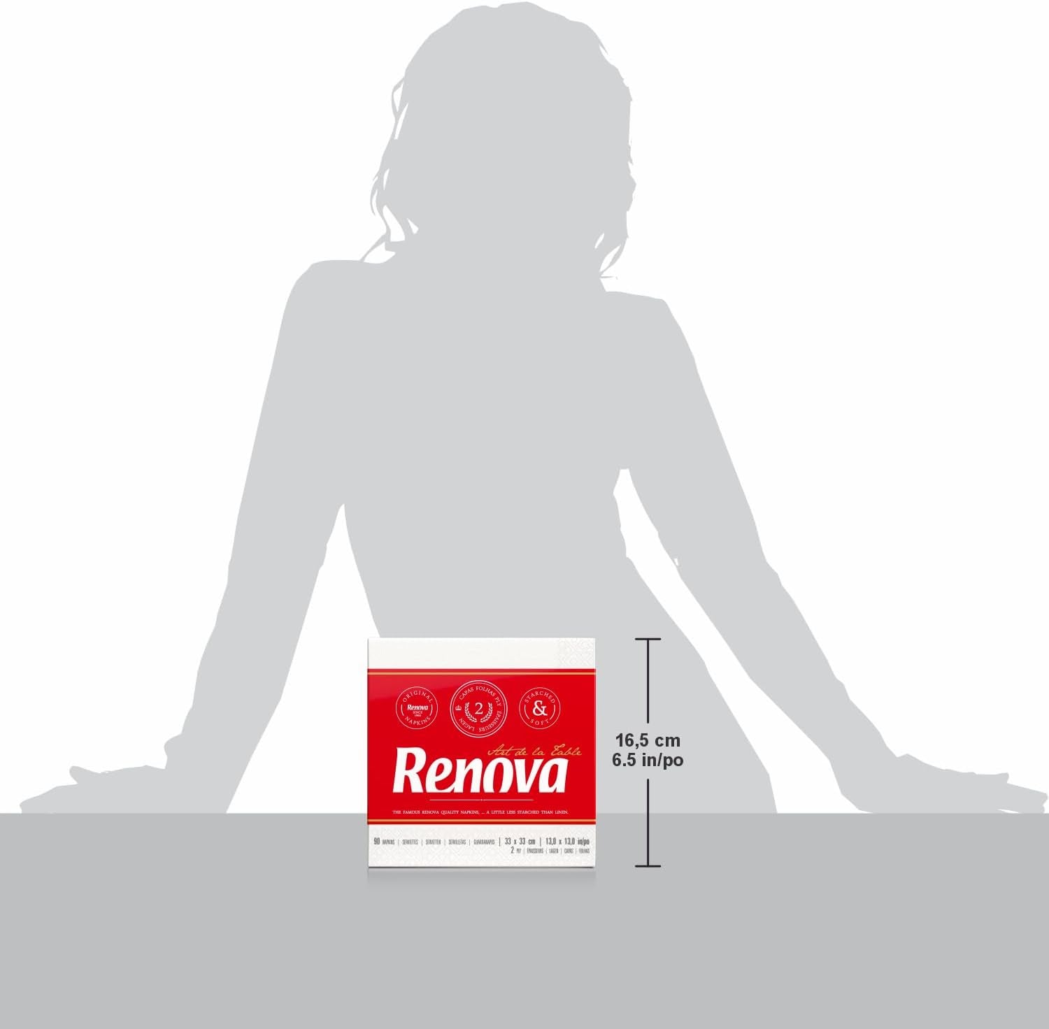 Renova doekjes - 3 pakken van 540 stuks