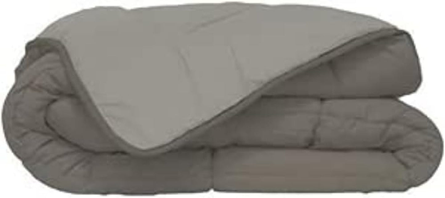 Couette CALGARY Chocolade/Corail 140 Dekbedden en dekbedden Naty Shop 260X240X1 cm