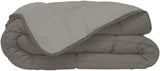 Couette CALGARY Chocolade/Corail 140 Dekbedden en dekbedden Naty Shop 260X240X1 cm