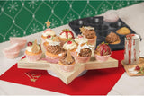 Originele Kaiser Inspiration Muffinform-Set 2-Teilig, Muffinblech Mit Xmas Papierbackförmchen Für 12 Muffins, 38 X 27 Cm, Cupcake Vorm Antihaftbeschichte, Schwarz Vormen en bakplaten Naty Shop