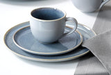 Ritzenhoff & Breker Skagen Stone koffieservies, 12-delig, grijsblauw