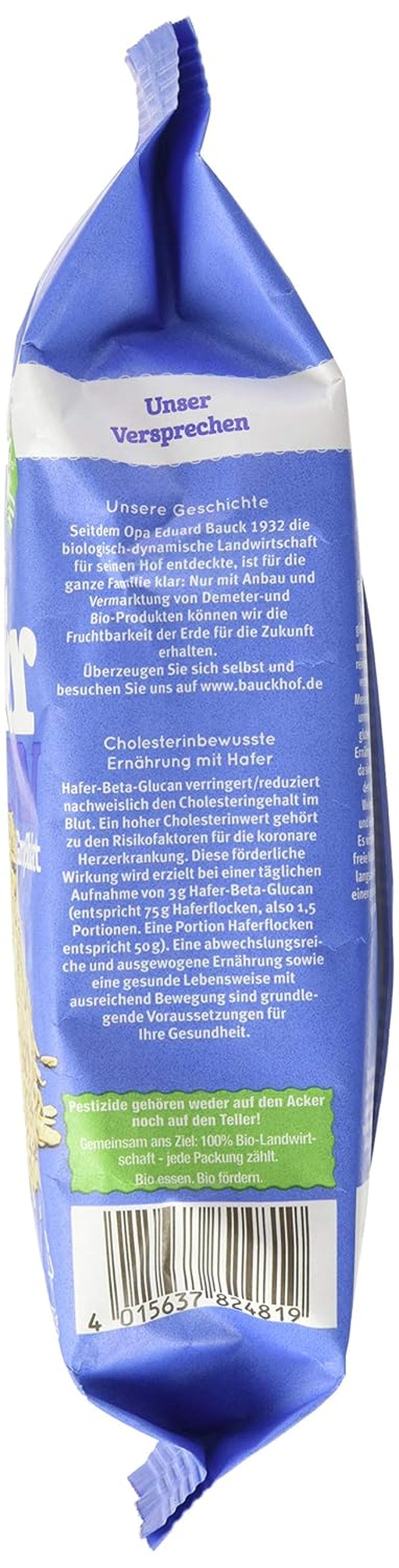 Biologische hofhavervlokken, 475 g