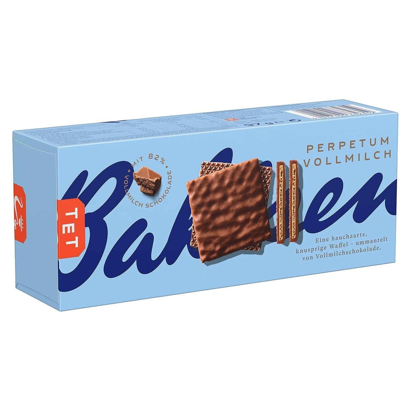 Bahlsen Perpetuum melkchocoladewafel (1 x 97 g) (pak van 10)