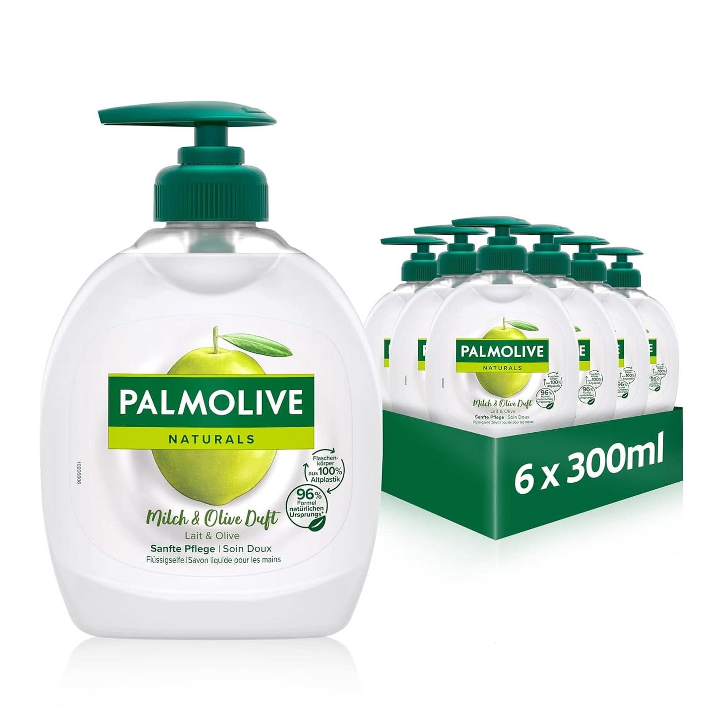 Palmolive Vloeibare handzeep, set 6 x 300 ml Naty Shop Standaardtitel