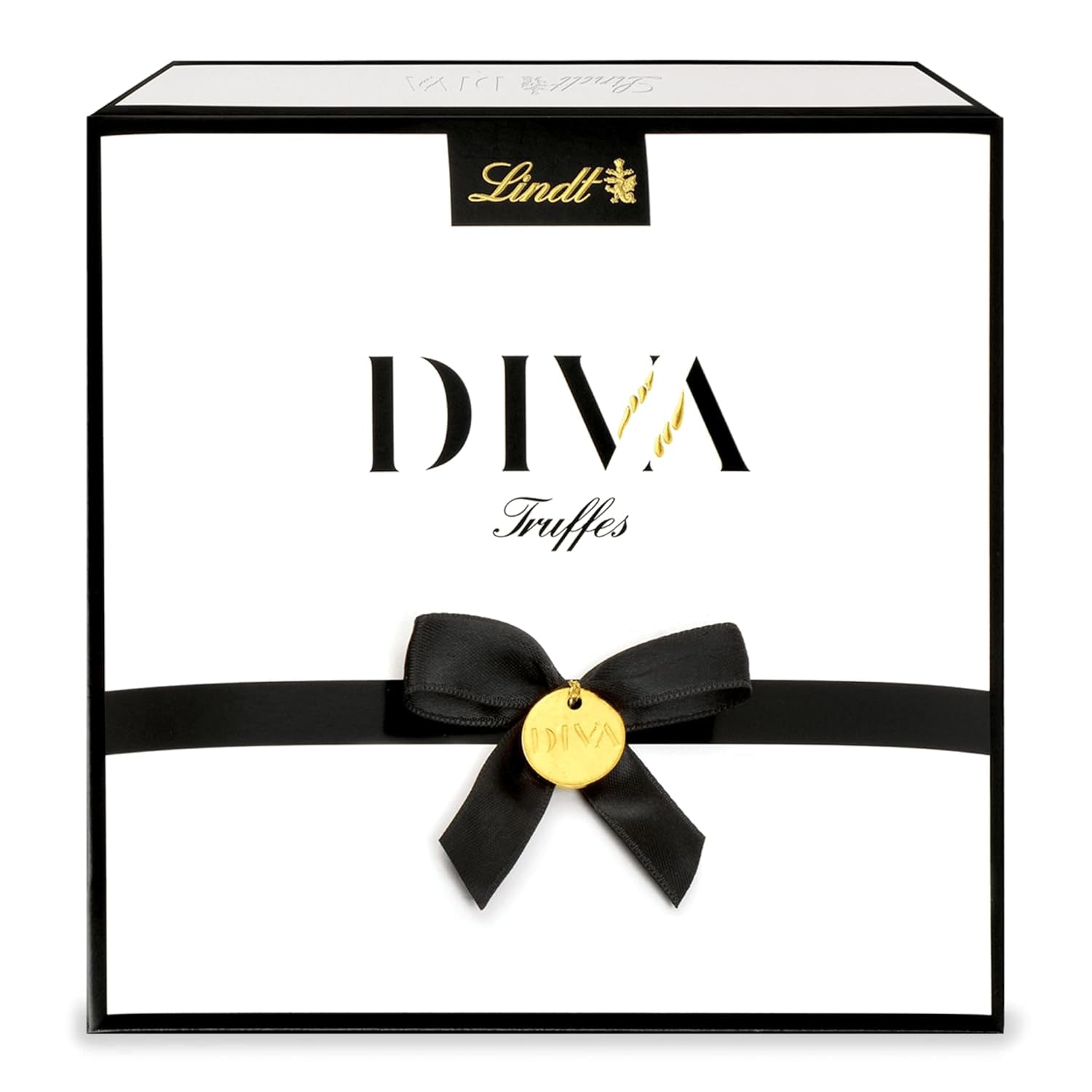 Lindt Chocolate - Halsketting Praliné DIVA | 182 gram | Doos met 16 pralines in 4 heerlijke assortimenten | Geschenk van chocolade | Chocolade cadeau