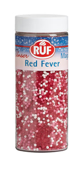 RUF Love Chocolate Chocolade Linzendecoraties, gemaakt van fijne melkchocolade met een knapperig en kleurrijk suikerglazuur, 75g per doos