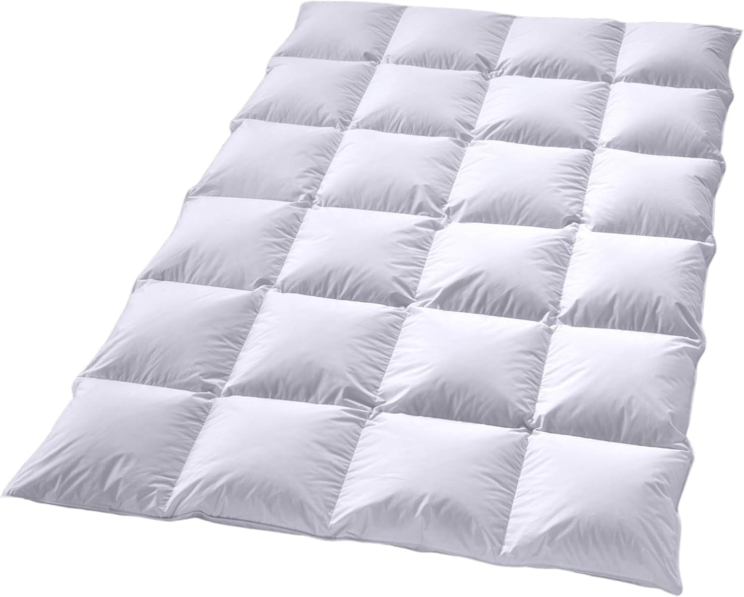 Donzen dekbed Billerbeck Martina® - Dekbed 135 X 200 Cm - Dekbed voor alle seizoenen - Geschikt voor mensen met een allergie - 90% ganzendons, 10% ganzenveren - Witte dekbedden en dekbedden Naty Shop