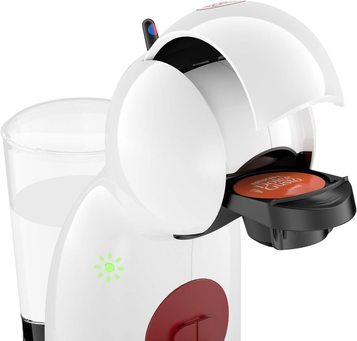 Handmatige espressomachine met NESCAFÉ DOLCE GUSTO PICCOLO XS capsules van KRUPS, wit