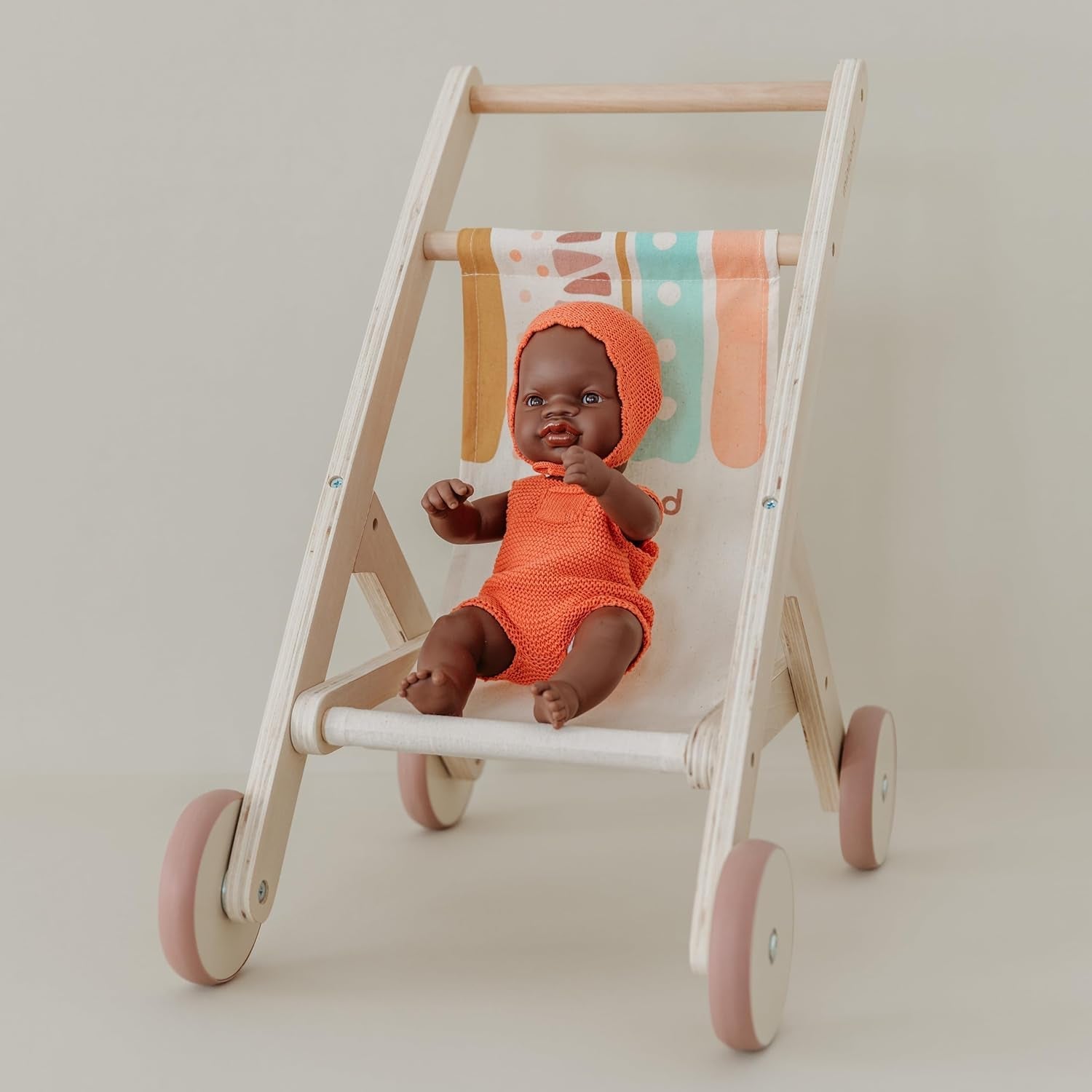 Miniland Babypop, Afrikaanse jongen, 32 cm, anatomisch correct