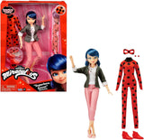 BANDAI - Wonderbaarlijk lieveheersbeestje - Modepop Marinette en Lieveheersbeestje - Gelede pop van 26 cm met 2 outfits - Wonderbaarlijke speelgoedgelede pop - Speelgoed voor kinderen vanaf 4 jaar - P50355