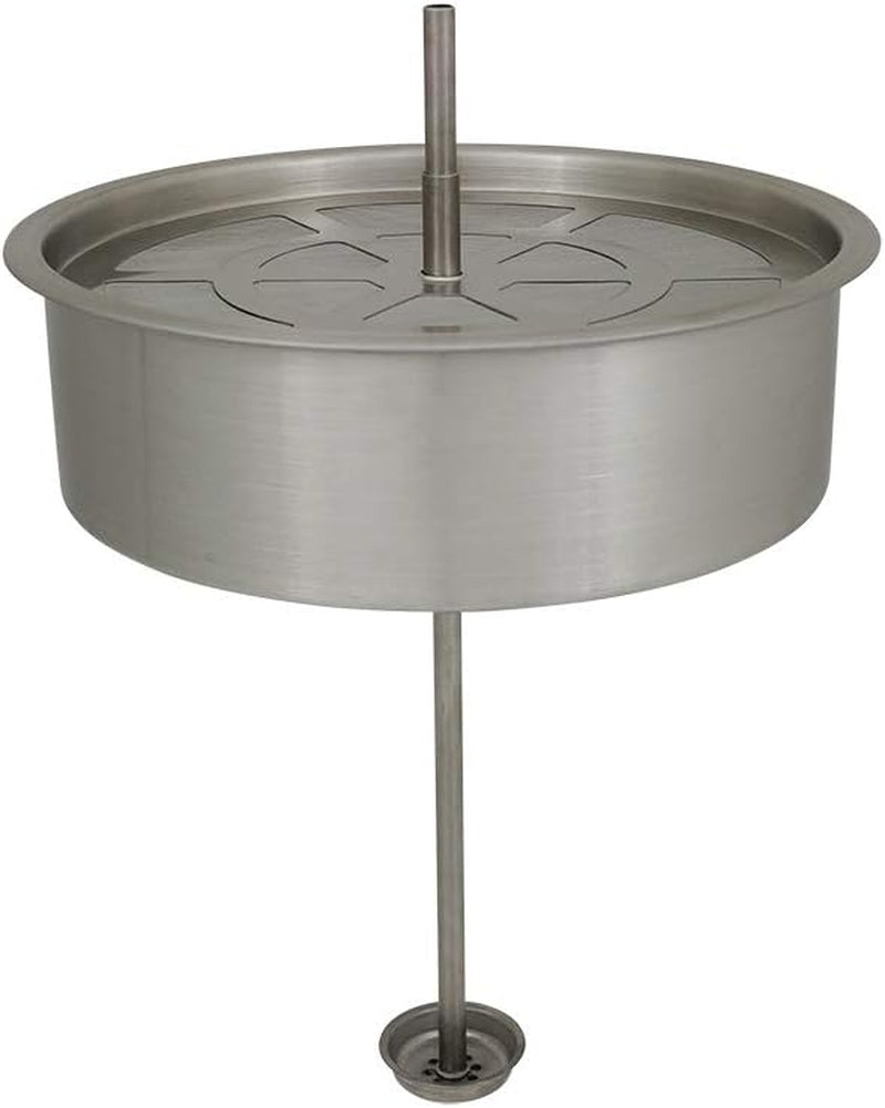Saro espressomachine met rond filter - 6,75 L / 40 kopjes - RVS - zet- en warmhoudfunctie - veiligheidskraan - kijkglas - 1,5 kW - model SAROMICA 6005