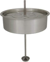Saro espressomachine met rond filter - 6,75 L / 40 kopjes - RVS - zet- en warmhoudfunctie - veiligheidskraan - kijkglas - 1,5 kW - model SAROMICA 6005