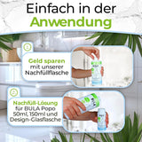 BULA® Popo navulfles (750 ml) ENKEL OM onze 150 ml en 50 ml flessen bij te vullen! | Vervangt tot 1.000 doekjes! | Met ingrediënten van natuurlijke oorsprong