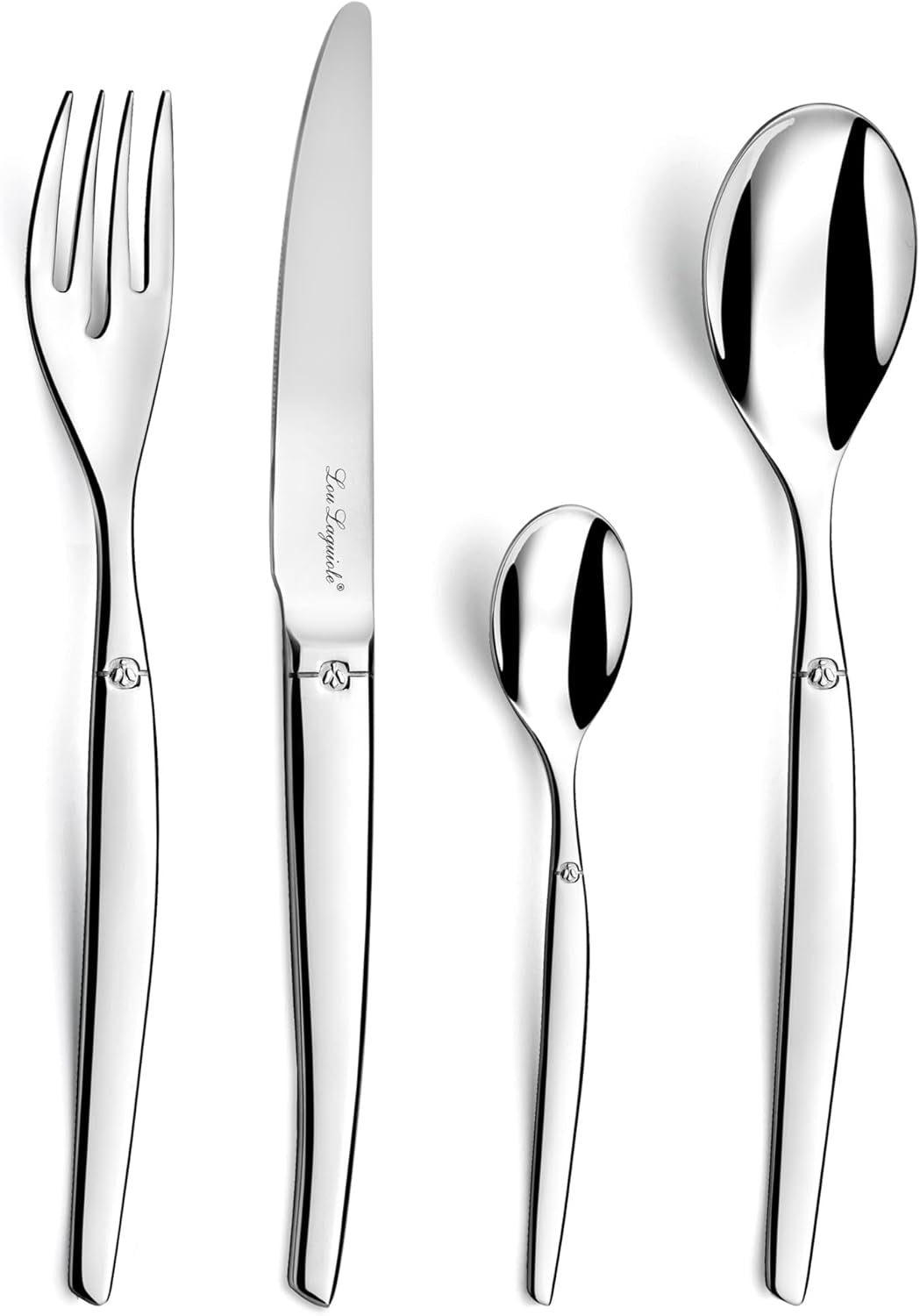 JET bestekset, tafelbestek, 6 personen, 24-delig Kitchen Naty Shop