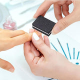 100 stuks nagelkunstsjablonen modelleringssjablonen zelfklevend met 4 vellen doorzichtig zelfklevende nagelpads en 3 nagelvijlen gelnagelverlengingsaccessoires voor kunstnagels