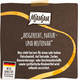 MjAMjAM - Premium natvoer voor katten - Panna Gatto - malse kip met een edele topping, verpakking van 12 (2x80g), graanvrij