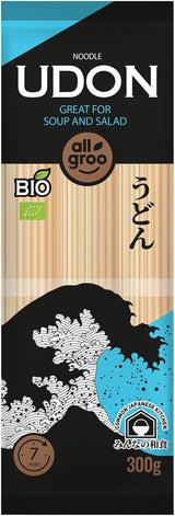 Allgroo Biologische Tarwenoedels, Udon, CN-BIO-154-1 x 300 g