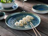 Creatable 22447 Yuki-serie serviesset voor 2 porseleinen bordenset, vaatwasser- en magnetronbestendig, gemaakt in Europa