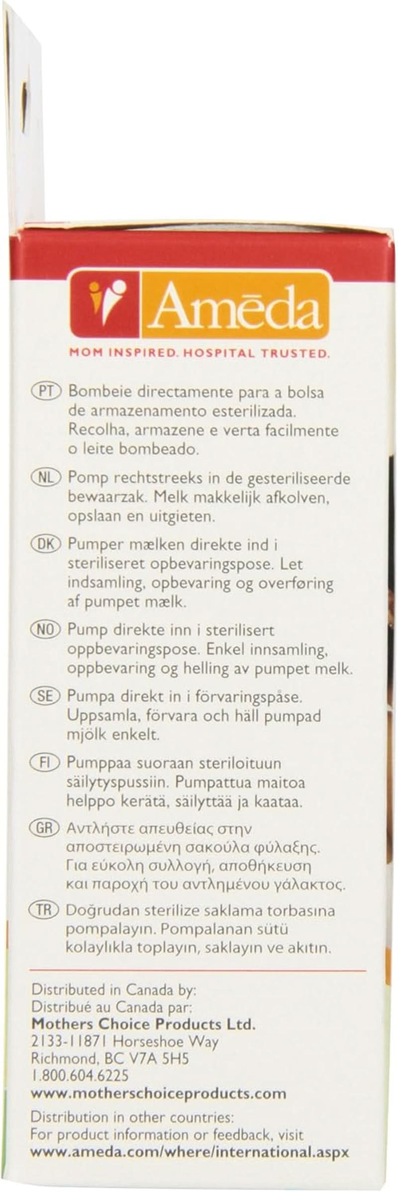 Zakjes voor moedermelk - 40 stuks Voedings- en borstvoedingsaccessoires Bebe Naty Shop