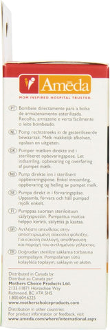 Zakjes voor moedermelk - 40 stuks Voedings- en borstvoedingsaccessoires Bebe Naty Shop