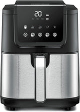 ROMMELSBACHER Heteluchtfriteuse met venster FRH 1700, 10 programma's, stil Apparaten Naty Shop 5,5 liter