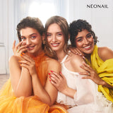 NÉONAIL Nail Art Flowers Set - Trockenblumen - Getrocknete Blumen - Nageldesign Zubehör - Nageldekorationen - Getrocknete Blüten - Nageldecoratie - Gelnägel Zubehör - 3 kleuren - Rosa, Lila, Oranje