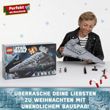 LEGO Star Wars Imperial Star Destroyer, ruimteschipset, bouwspeelgoed, Darth Vader en Cal Kestis speelset, verjaardagscadeau voor jongens, meisjes en fans 75394 Bouwsets Besuche in LEGO-Store