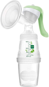 MAM Elektrische en handmatige borstkolf 2 in 1, met 9 stimulatieniveaus, bevat 2 flessen, easy start, groen Accessoires Voeding en Borstvoeding Bebe Naty Shop