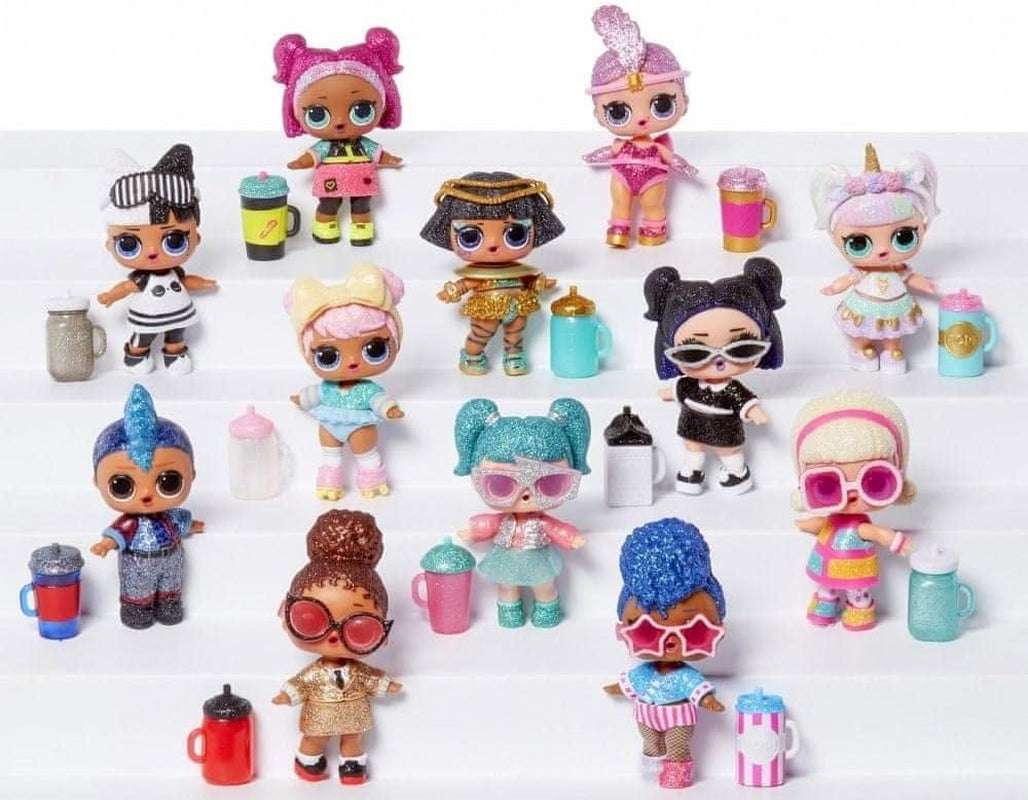 LOL Surprise Glitzer Series - Glitzer-Puppen in 12er-Pack - 80+ verrassingen met poppen, outfits, accessoires en meer - Spielzeug mit Wasserüberraschung - Für Mädchen und Jungen ab 4 Jahren