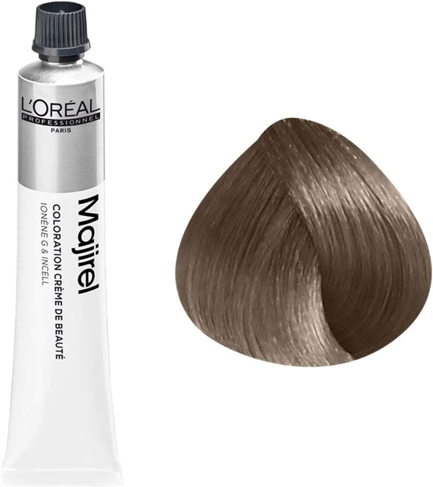 L'Oréal Professionnel Majirel 7 middenblond, 50 ml Haarverf Naty Shop 8.1 Lichtblond as