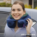 Cabeau Evolution Earth - Nekkussen 25 cm Reiskussens Naty Shop