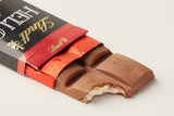 Lindt HALLO Aardbei-chocolade-cheesecake | Reep 100g | Melkchocolade met Aardbeienkwarkroomvulling | Chocoladereep | Chocoladecadeau (pak van 5)