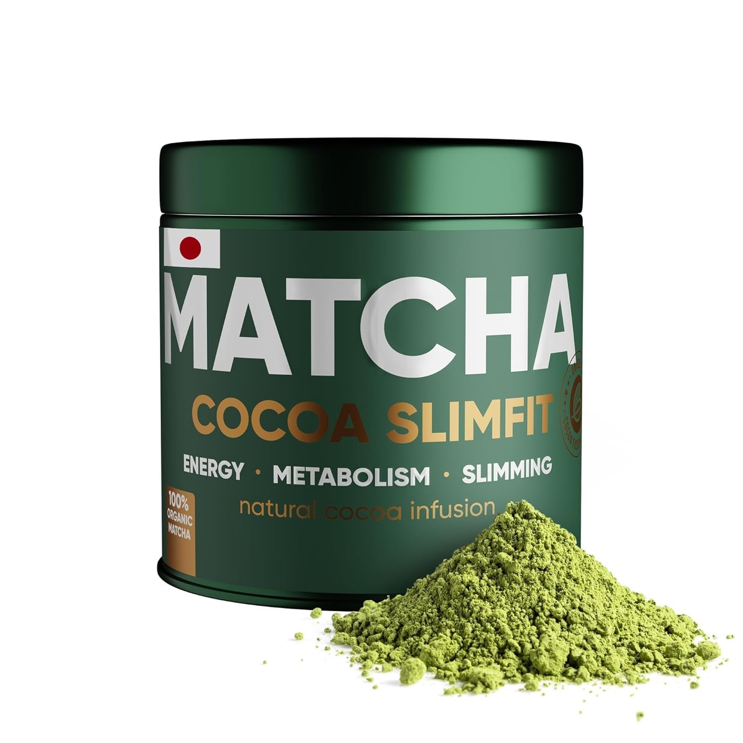 WOW TEA Matcha poeder - fijn poeder uit Japan met frisse smaak - ideaal voor Matcha thee, lattes of smoothies - geen toevoegingen (detox)