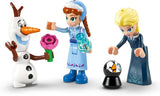 LEGO Ç€ Disney Frozen Kasteel van Arendelle, speelgoedprinses met minipoppen van ELSA, Anna en Olaf en een pinguïnfiguur, fantasiespeelset, cadeau voor meisjes van 5 jaar oud 43265 Bouwsets Besuche in LEGO-Store
