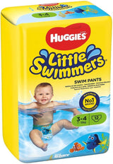 Huggies Little Swimmers Zwemluiers, maat 3-4, 12 stuks, 7-15kg