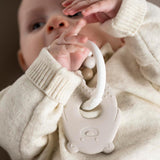 Nattou Siliconen Bijtring Teddybeer BPA-vrij Ca. 13 cm, siliconen, kleikleuren