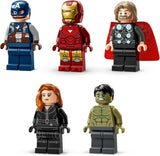 LEGO Marvel: Marvel logo en minifiguren - Hulk, Thor, Iron Man, Black Widow en Captain America verzamelset - Avengers figuurbouwset - Cadeau voor jongens en meisjes vanaf 12 jaar 76313 Bouwsets Beuche in LEGO-Store