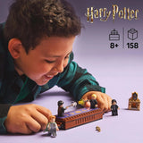 LEGO Harry Potter Hogwarts Castle: Dueling Club-bouwset met 4 minifiguren incl. Draco Malfidus, Gilderoy Smalhart & Severus Sneep, set Met functie Voor jongens en meisjes vanaf 8 jaar 76441 Bouwsets Besuche den LEGO-Store