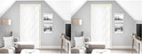Soleil D'Ocre Liane Bise-Bise, polyester, wit, 70 x 200 cm Dekbedden en dekbedden Naty Shop Wit 70 x 200 cm (pak van 2)