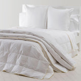 Sancarlos - Vivaldi, dekbed 4 seizoenen gemaakt van ganzendons, 180 + 120 G/M², 220 X 220 Cm, wit (wit) Dekbedden en quilts Naty Shop