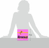 Renova papieren servetten, fuchsia, 40 servetten, groot, 2-laags