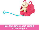 Barbie Chelsea pop en accessoires 6-delige puppyreisset inclusief hondenkooi HJY17
