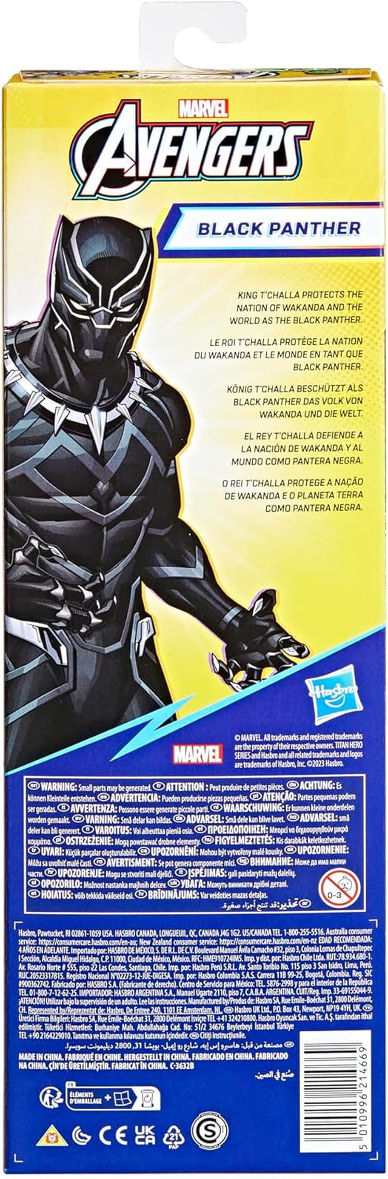 Marvel Avengers Titan Hero Series Black Panther, 30 cm hoog actiefiguur Actiefiguren Naty Shop