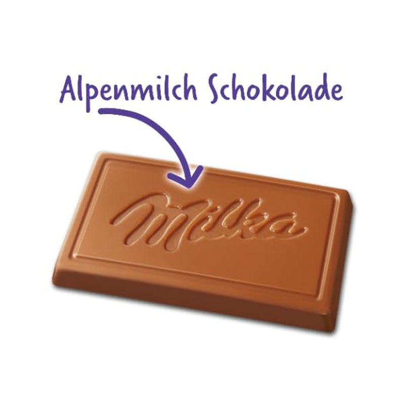 Milka Naps Alpenmelk – Mini chocoladevierkantjes van delicate alpenmelkchocolade – 1 x 1,7 kg