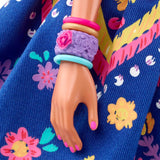 2022 Día De Muertos Barbiepop met gegolfde traditionele jurk, bloemenkrans en Calavera-gezichtsverf, cadeau voor verzamelaars