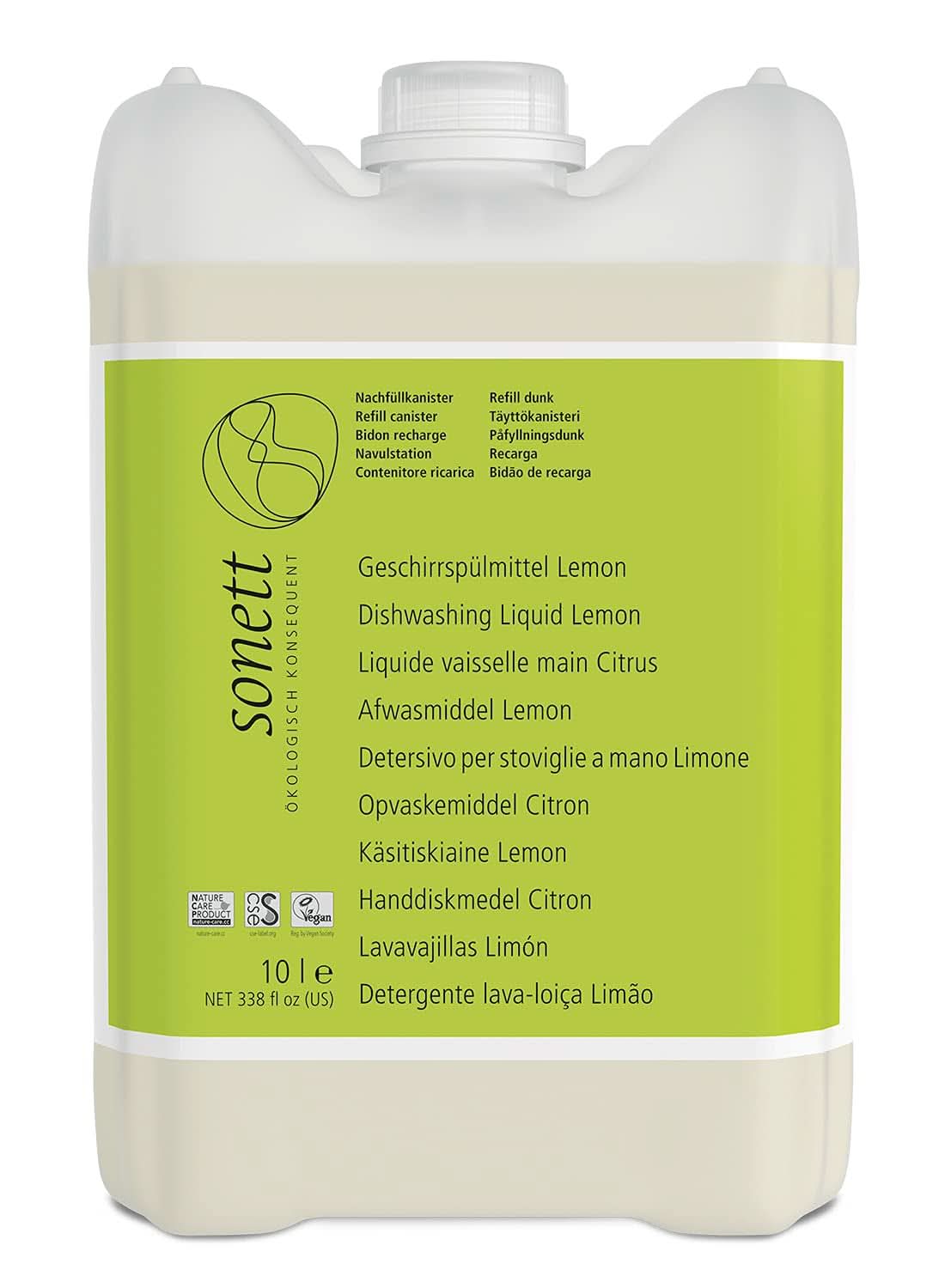 Afwasmiddel Sonett Lemon Keukenwasmiddelen Naty Shop